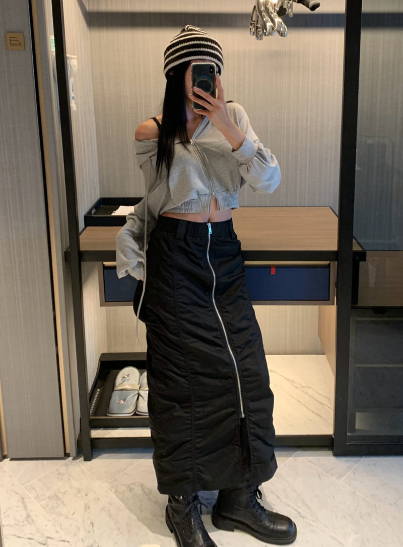 Badcalm - Korean Women Fashion - #momslook - Covering Cargo Skirt - 6