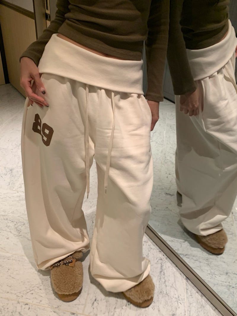 Badcalm - Korean Women Fashion - #momslook - 89 Jogger Pants - 4