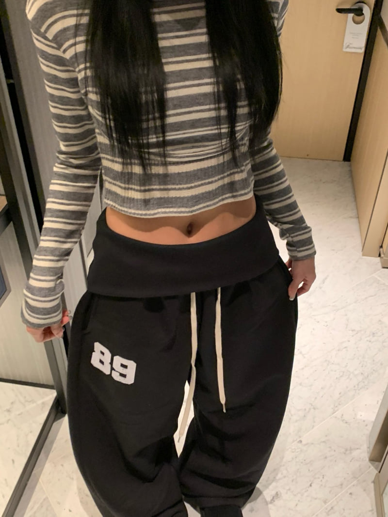 Badcalm - Korean Women Fashion - #womensfashion - 89 Jogger Pants - 8