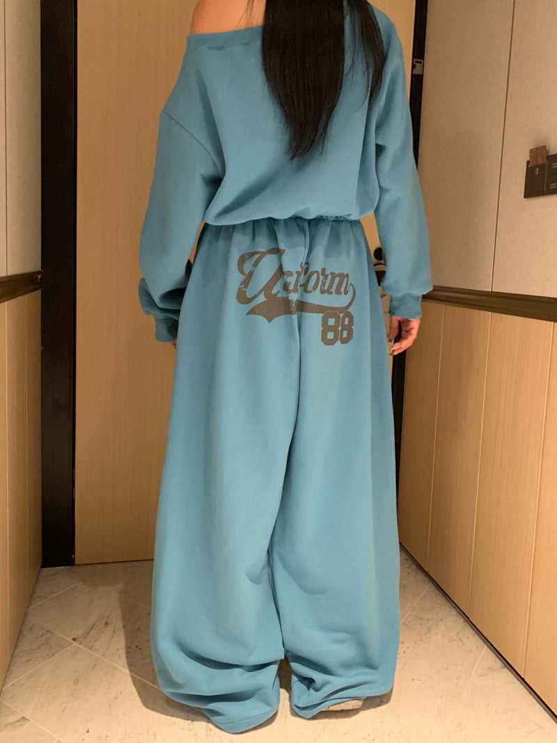 Badcalm - Korean Women Fashion - #womensfashion - 88 Fleece Loose Pants