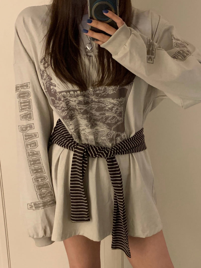 Badcalm - Korean Women Fashion - #womensfashion - James Pig Tee - 2