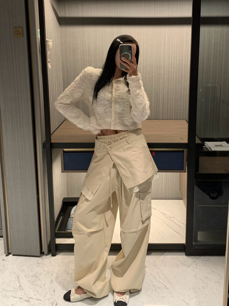 Badcalm - Korean Women Fashion - #womensfashion - Cotton Wrap Pants