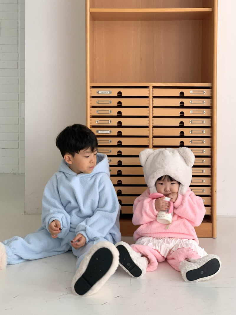 Bailey - Korean Children Fashion - #childofig - Fuzzy Jogger Pants - 5