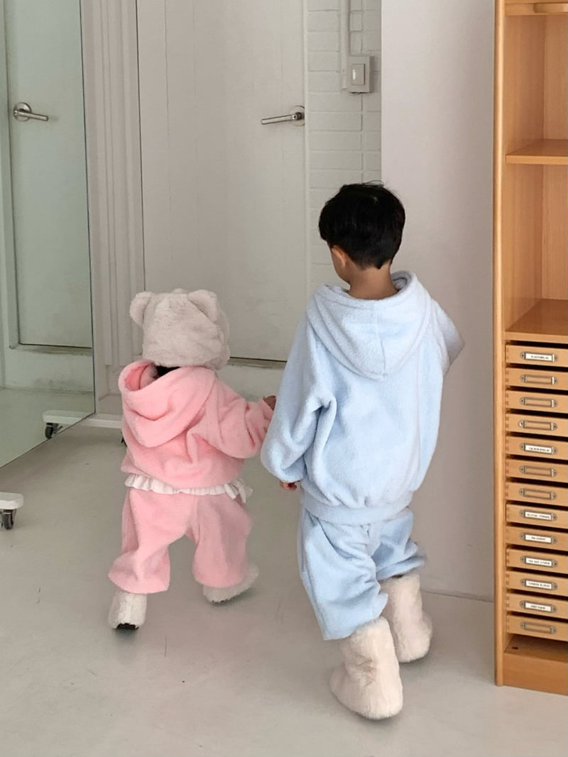 Bailey - Korean Children Fashion - #childrensboutique - Fuzzy Jogger Pants - 6