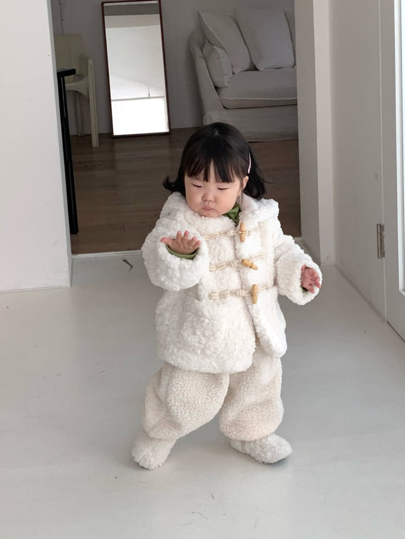 Bailey - Korean Children Fashion - #childrensboutique - Fluffy Coat - 10
