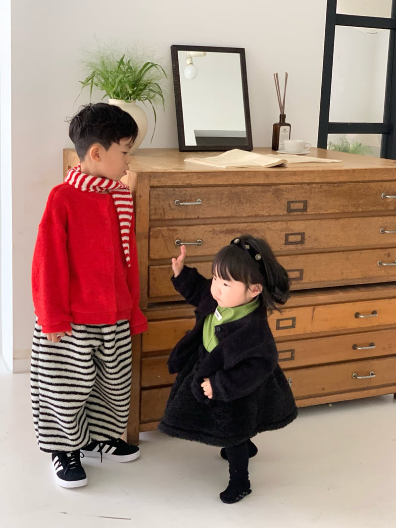 Bailey - Korean Children Fashion - #designkidswear - Heartbeat Cardigan