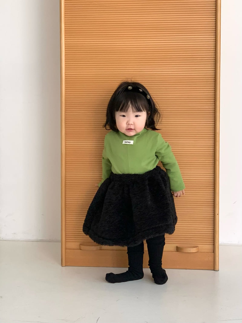 Bailey - Korean Children Fashion - #kidsshorts - Winter High Neck Tee - 8