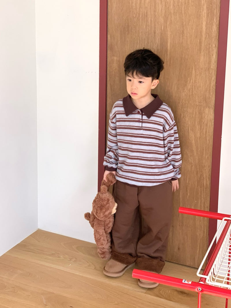Bailey - Korean Children Fashion - #kidzfashiontrend - Cloud Collar Sweatshirt - 5