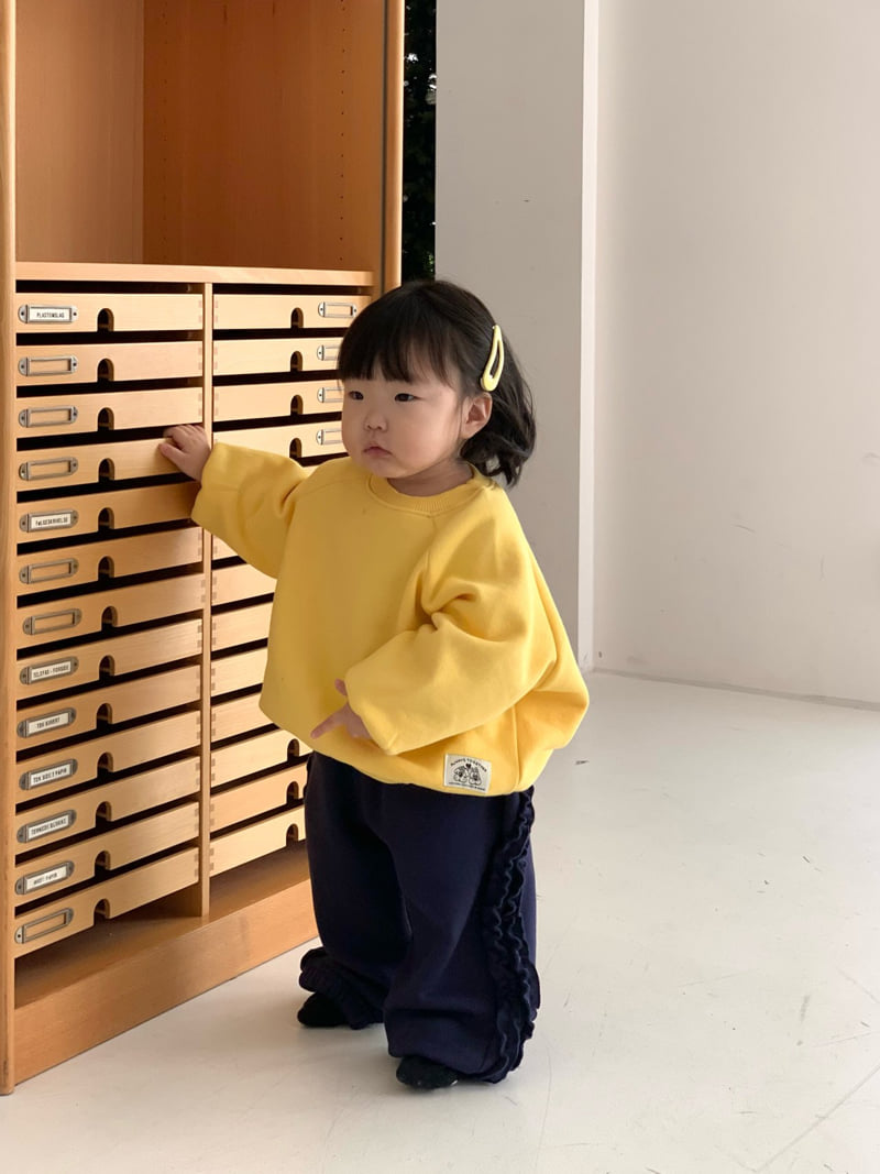 Bailey - Korean Children Fashion - #toddlerclothing - Two Hearts Frill Pants - 6