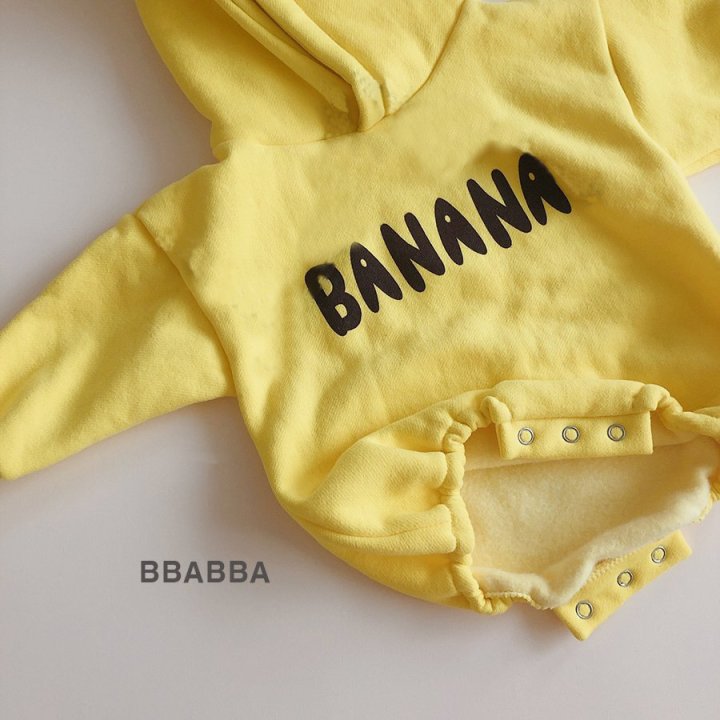 Bbabba - Korean Baby Fashion - #babyboutiqueclothing - Fleece Banana Suit - 5