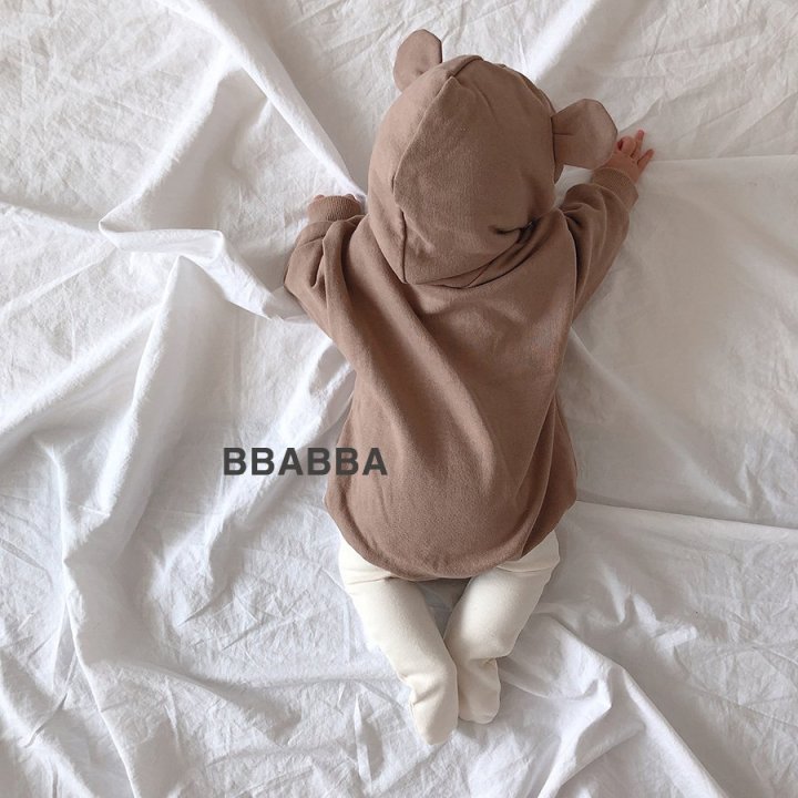 Bbabba - Korean Baby Fashion - #babyfever - Fleece Sweet Bear Suit - 9