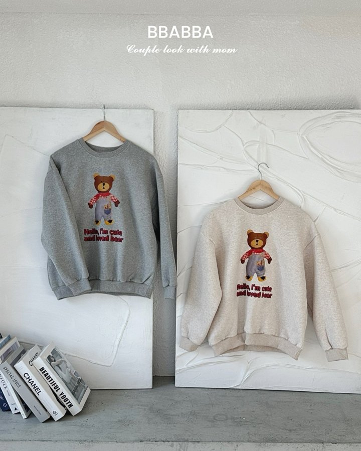 Bbabba - Korean Baby Fashion - #babygirlfashion - Fleece Winter Bear Long Suit - 6