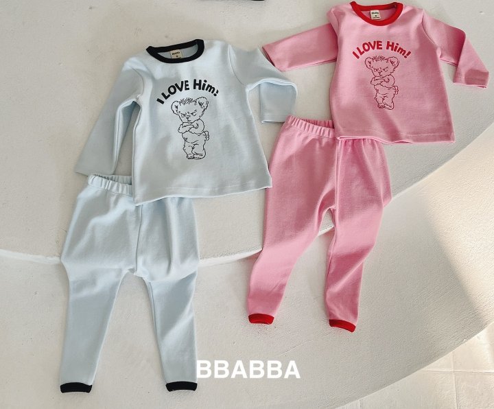 Bbabba - Korean Baby Fashion - #babywear - Love Power Set - 5