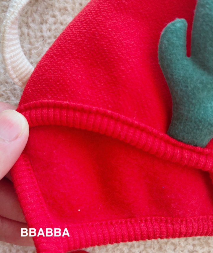 Bbabba - Korean Baby Fashion - #babywear - Fleece Rudolph Bonnet - 4
