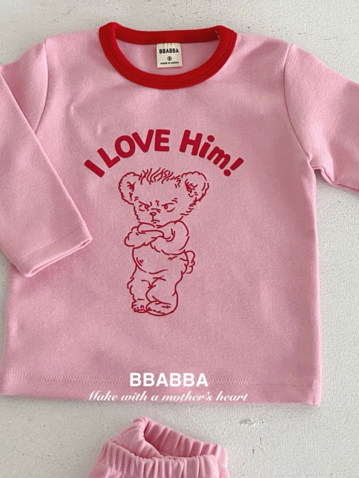 Bbabba - Korean Baby Fashion - #onlinebabyshop - Love Power Set - 7