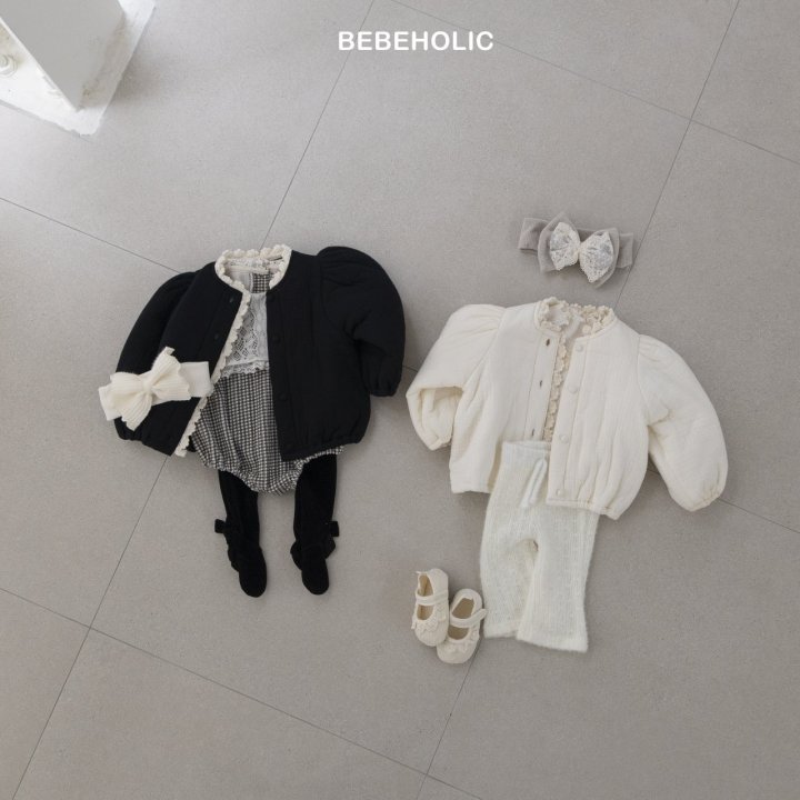 Bebe Holic - Korean Baby Fashion - #babyboutique - Chanel Padded Jacket