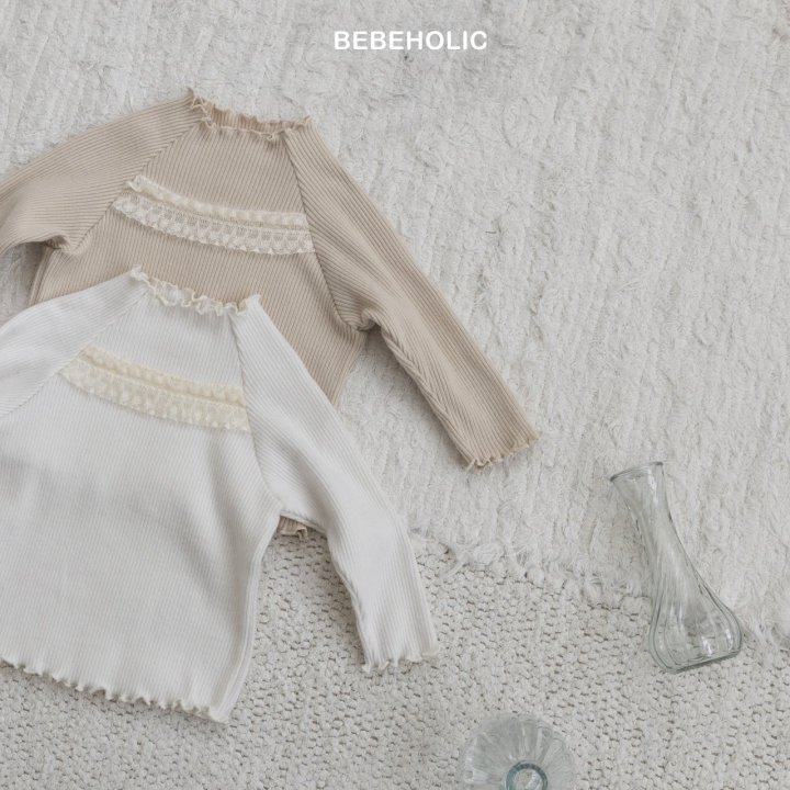 Bebe Holic - Korean Baby Fashion - #babyboutique - Louis Lace Tee - 12