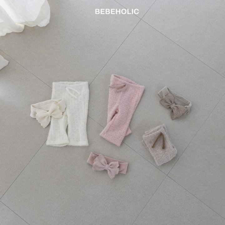 Bebe Holic - Korean Baby Fashion - #babyboutique - Angora Bootcut Pants - 3
