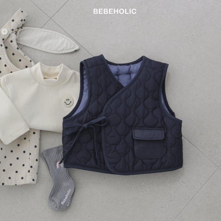 Bebe Holic - Korean Baby Fashion - #babyboutique - Fleece Quilted Vest - 8