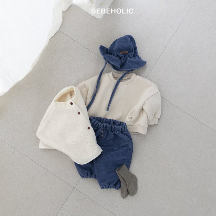 Bebe Holic - Korean Baby Fashion - #babyboutique - Circle Ribbed Pants - 7