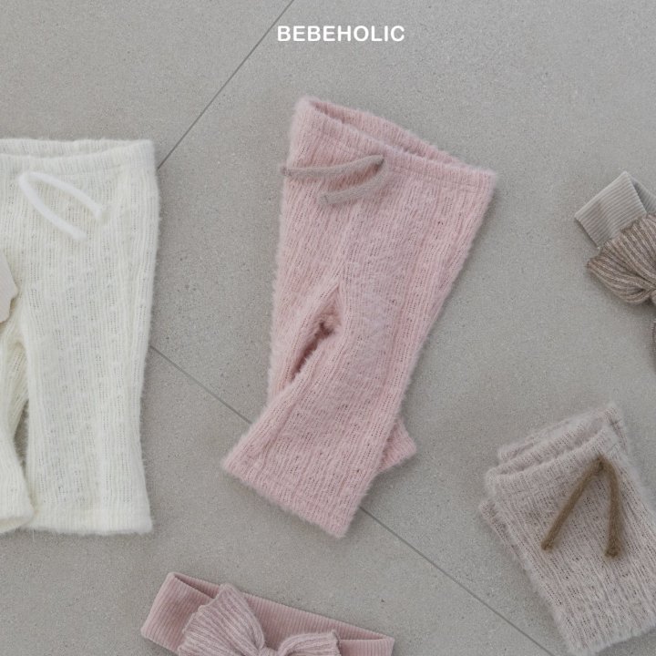 Bebe Holic - Korean Baby Fashion - #babyboutique - Angora Bootcut Pants - 4