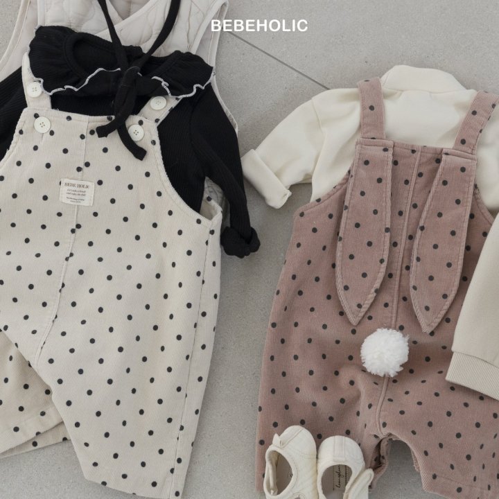 Bebe Holic - Korean Baby Fashion - #babyboutiqueclothing - Rabbit Strap Suit - 2