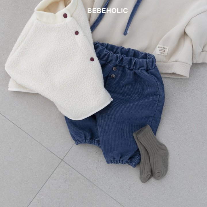 Bebe Holic - Korean Baby Fashion - #babyboutiqueclothing - Circle Ribbed Pants - 8