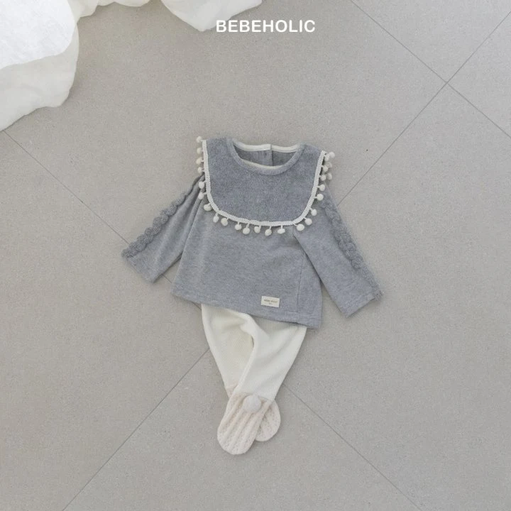 Bebe Holic - Korean Baby Fashion - #babyclothing - Pom Pom Tape - 9