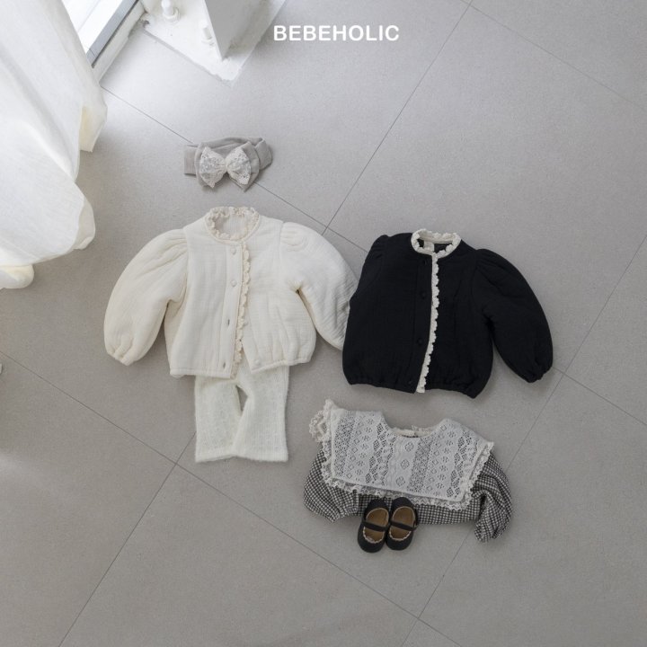 Bebe Holic - Korean Baby Fashion - #babyclothing - Chanel Padded Jacket - 3