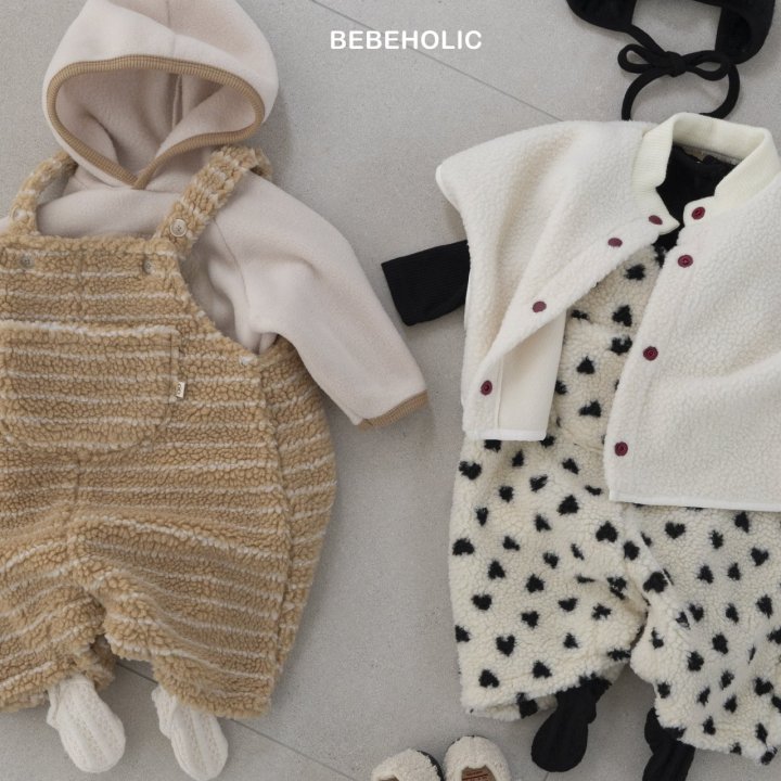 Bebe Holic - Korean Baby Fashion - #babyclothing - Crush Strap Suit - 2