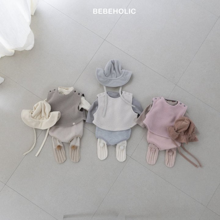Bebe Holic - Korean Baby Fashion - #babyclothing - Croiffle Strap Bloomer
