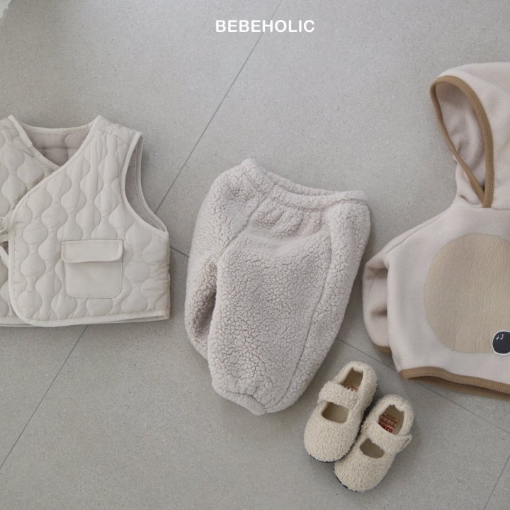 Bebe Holic - Korean Baby Fashion - #babyclothing - Fleece Quilted Vest - 10