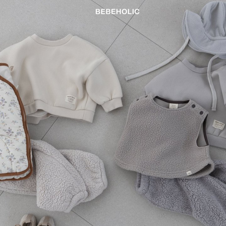 Bebe Holic - Korean Baby Fashion - #babyclothing - Model Pacth Sweatshirt - 2