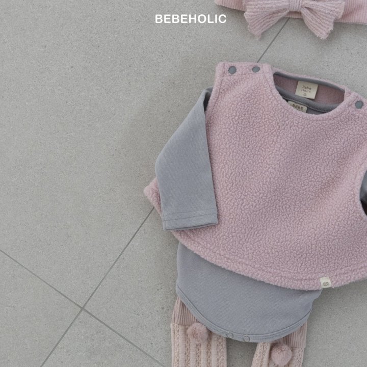 Bebe Holic - Korean Baby Fashion - #babyfashion - Popcorn Fleece Vest - 6