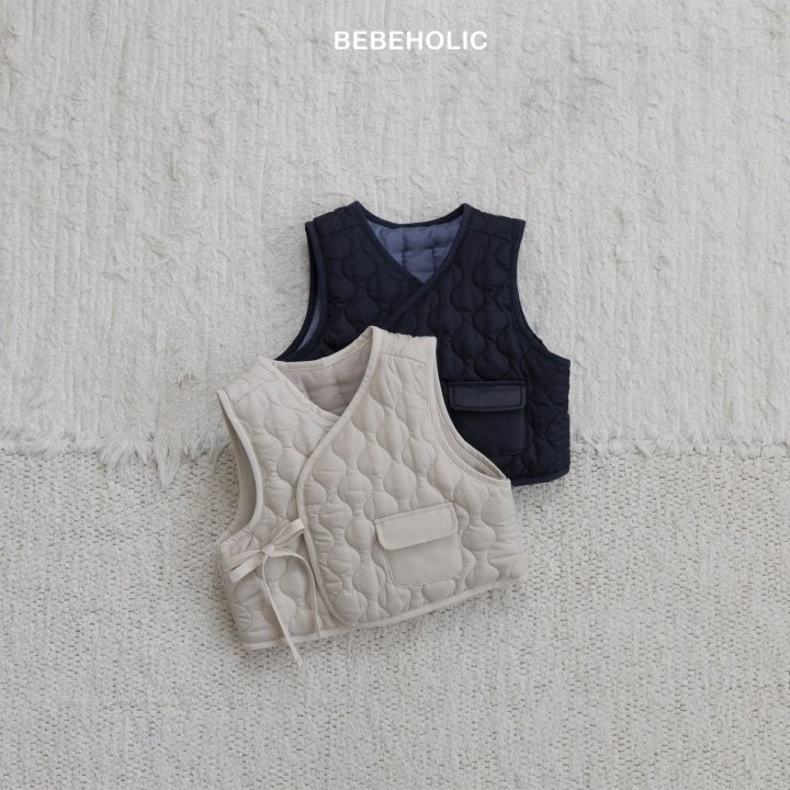 Bebe Holic - Korean Baby Fashion - #babyfashion - Fleece Quilted Vest - 11