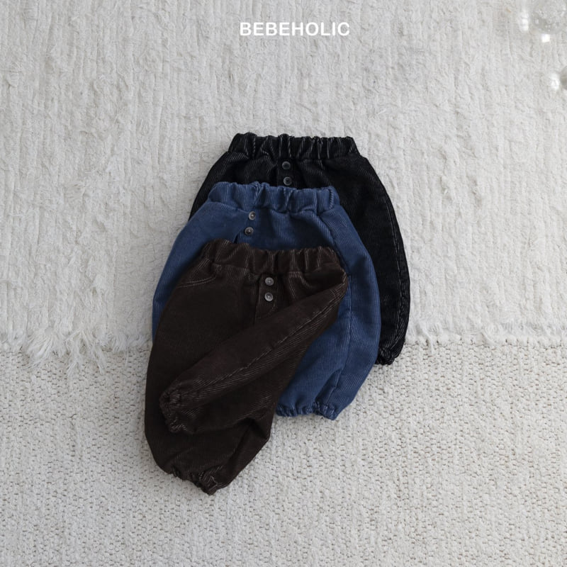 Bebe Holic - Korean Baby Fashion - #babyfashion - Circle Ribbed Pants - 10