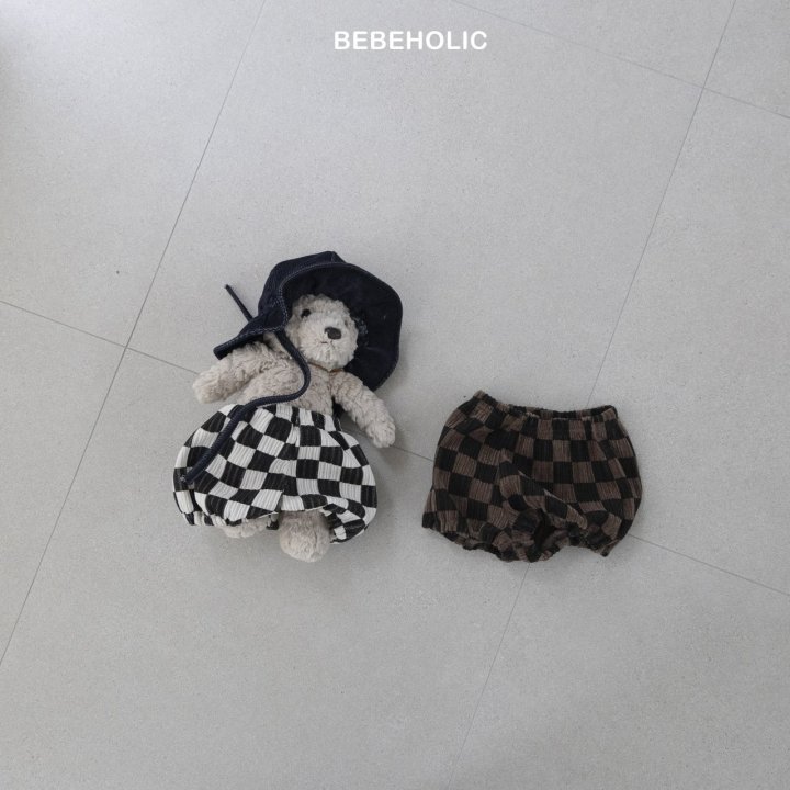 Bebe Holic - Korean Baby Fashion - #babyfashion - Dart Check Pants - 9
