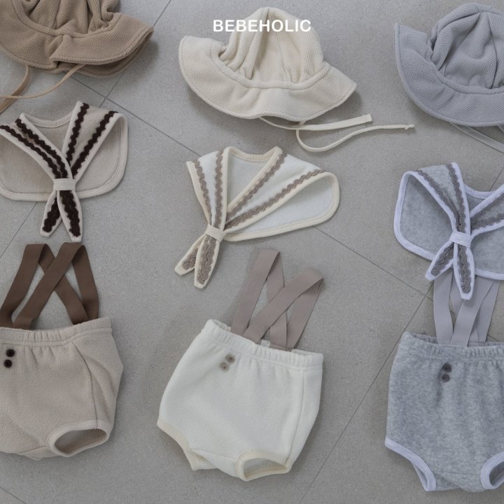 Bebe Holic - Korean Baby Fashion - #babyfashion - Fleece Terry Bloomer Set - 6