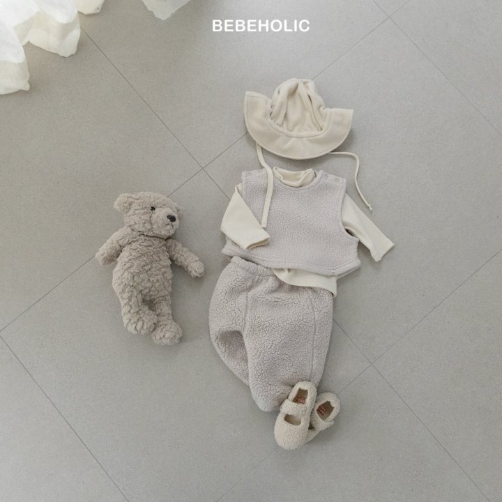 Bebe Holic - Korean Baby Fashion - #babyfashion - Smile Mock Neck Tee - 5