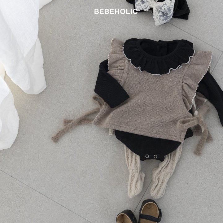 Bebe Holic - Korean Baby Fashion - #babyfever - Diana Ruffle Suit - 9