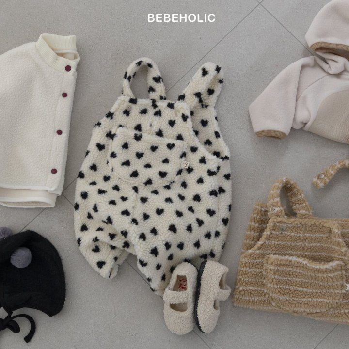Bebe Holic - Korean Baby Fashion - #babyfashion - Crush Strap Suit - 4