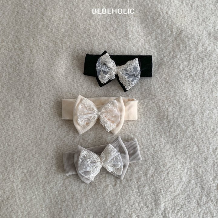 Bebe Holic - Korean Baby Fashion - #babygirlfashion - Sasha Ribbon Hairband - 3