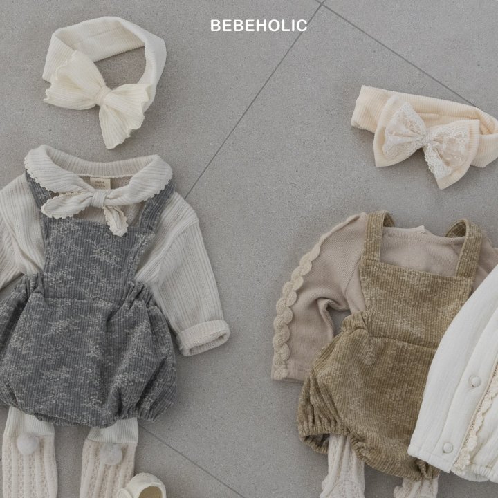 Bebe Holic - Korean Baby Fashion - #babygirlfashion - Kaluna Strap Suit - 2