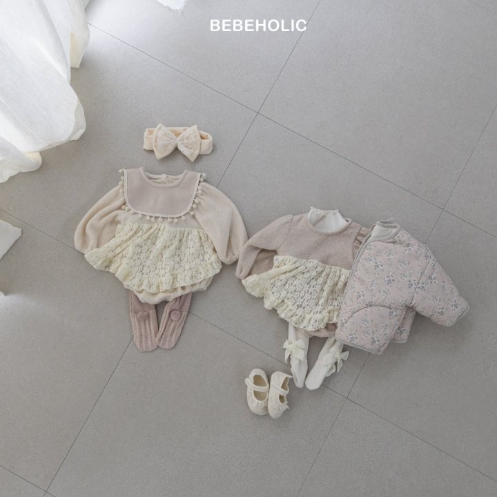 Bebe Holic - Korean Baby Fashion - #babygirlfashion - Via Frill Suit