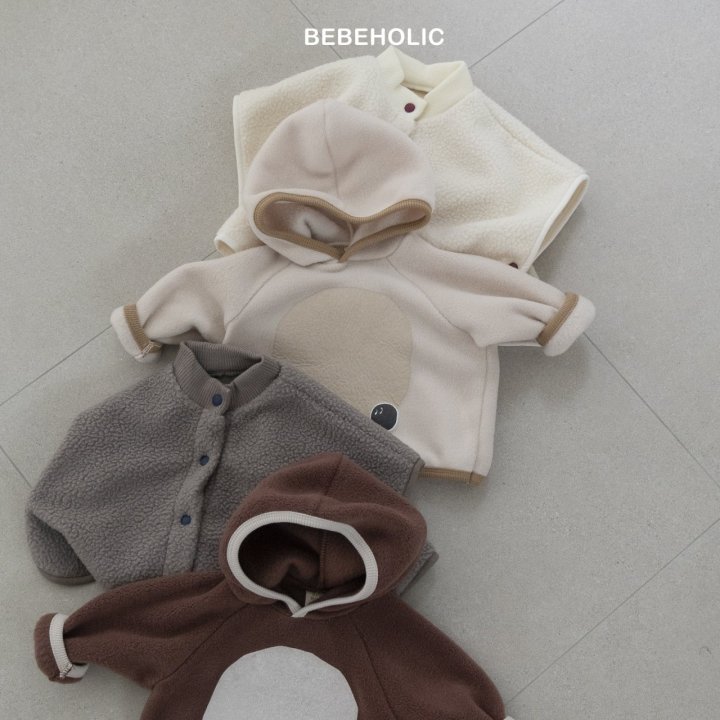 Bebe Holic - Korean Baby Fashion - #babyfever - Peekaboo Bear Hoodie - 4