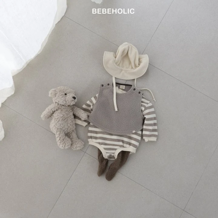 Bebe Holic - Korean Baby Fashion - #babylifestyle - Popcorn Fleece Vest - 9