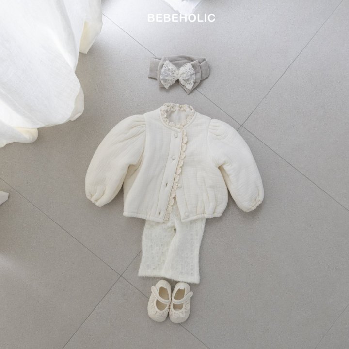 Bebe Holic - Korean Baby Fashion - #babylifestyle - Chanel Padded Jacket - 7
