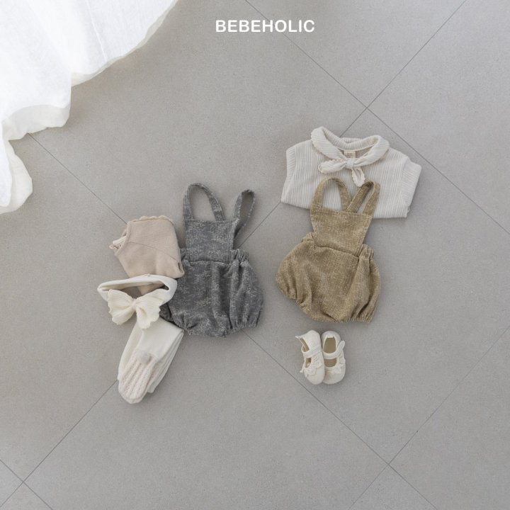 Bebe Holic - Korean Baby Fashion - #babylifestyle - Kaluna Strap Suit - 3