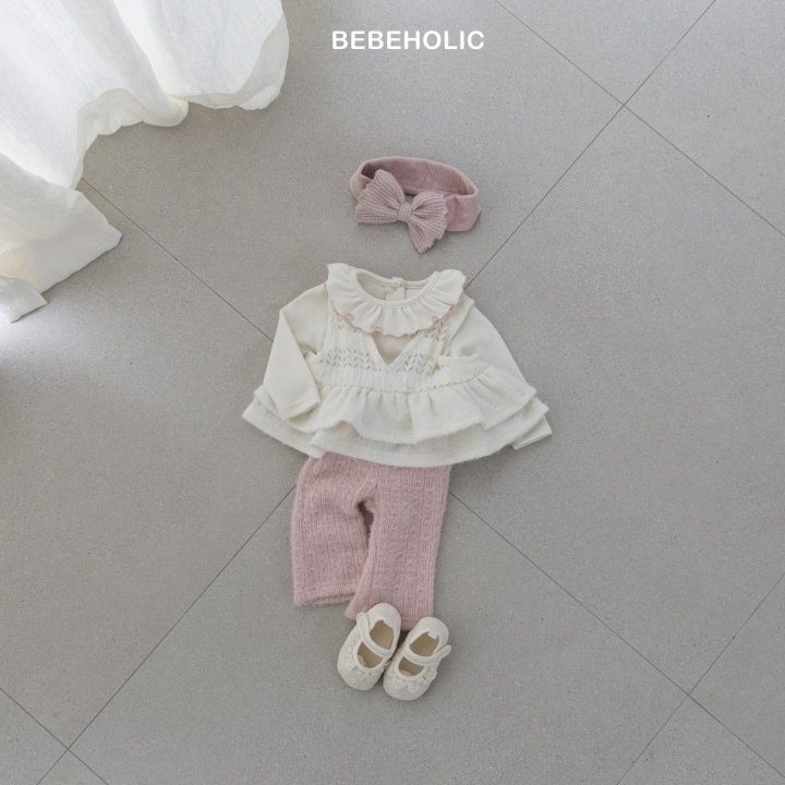 Bebe Holic - Korean Baby Fashion - #babylifestyle - Angora Bootcut Pants - 9