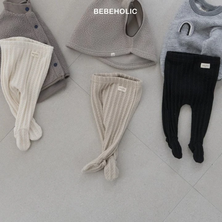 Bebe Holic - Korean Baby Fashion - #babylifestyle - Footed Leggings - 2